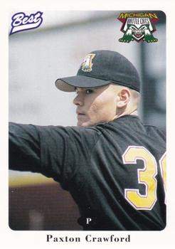 1996 Best Michigan Battle Cats #10 Paxton Crawford Front