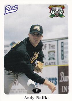 1996 Best Michigan Battle Cats #17 Andy Noffke Front