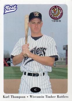 1996 Best Midwest League All-Stars #1 Karl Thompson Front