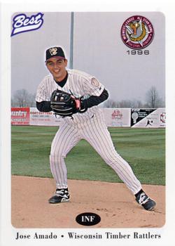 1996 Best Midwest League All-Stars #3 Jose Amado Front