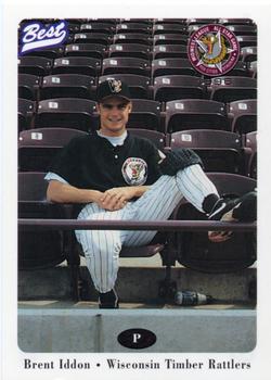 1996 Best Midwest League All-Stars #4 Brent Iddon Front