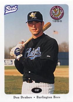1996 Best Midwest League All-Stars #13 Don Denbow Front