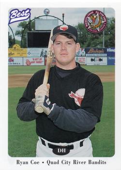 1996 Best Midwest League All-Stars #27 Ryan Coe Front