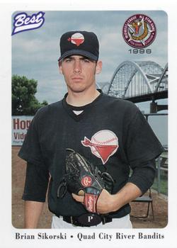 1996 Best Midwest League All-Stars #28 Brian Sikorski Front