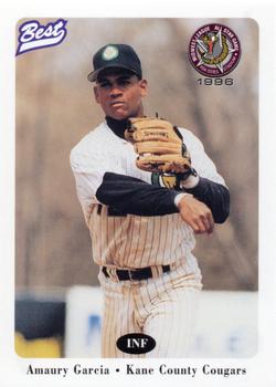 1996 Best Midwest League All-Stars #32 Amaury Garcia Front