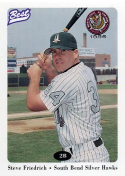 1996 Best Midwest League All-Stars #50 Steve Friedrich Front