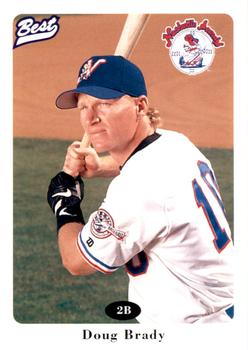 1996 Best Nashville Sounds #9 Doug Brady Front