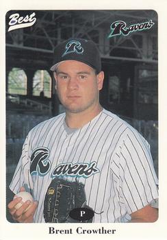 1996 Best New Haven Ravens #7 Brent Crowther Front