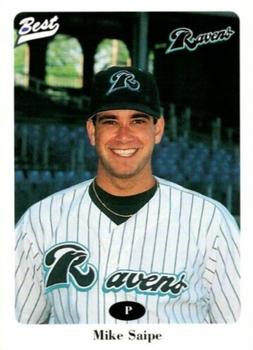 1996 Best New Haven Ravens #21 Mike Saipe Front