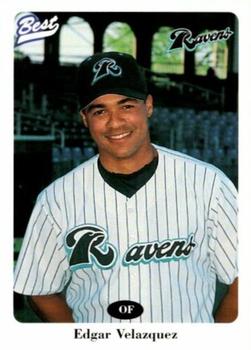 1996 Best New Haven Ravens #25 Edgar Velazquez Front