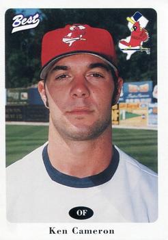 1996 Best New Jersey Cardinals #4 Ken Cameron Front