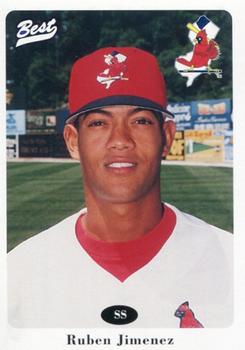 1996 Best New Jersey Cardinals #14 Ruben Jimenez Front