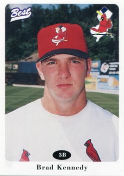 1996 Best New Jersey Cardinals #15 Brad Kennedy Front