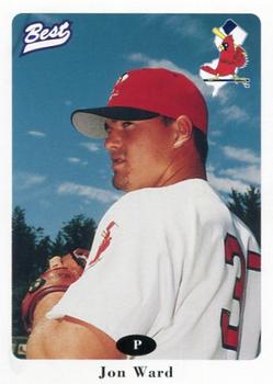 1996 Best New Jersey Cardinals #28 Jon Ward Front