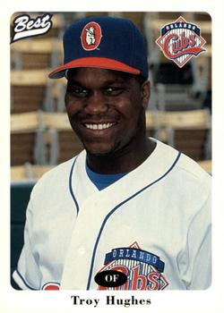 1996 Best Orlando Cubs #12 Troy Hughes Front