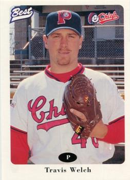 1996 Best Peoria Chiefs #29 Travis Welch Front