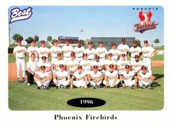 1996 Best Phoenix Firebirds #1 1996 Phoenix Firebirds Front
