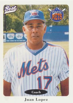 1996 Best Pittsfield Mets #3 Juan Lopez Front