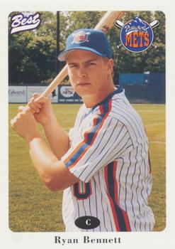 1996 Best Pittsfield Mets #6 Ryan Bennett Front