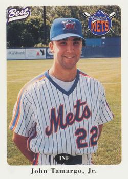 1996 Best Pittsfield Mets #26 John Tamargo Jr. Front