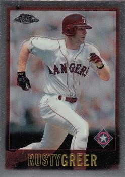 1997 Topps Chrome #6 Rusty Greer Front