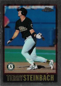 1997 Topps Chrome #43 Terry Steinbach Front
