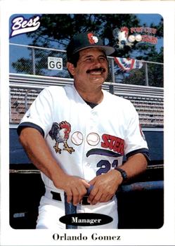 1996 Best Port City Roosters #1 Orlando Gomez Front