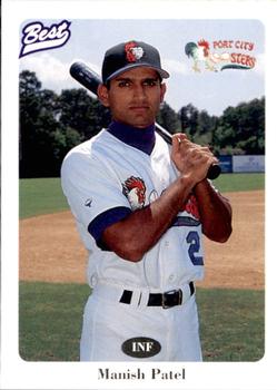 1996 Best Port City Roosters #22 Manish Patel Front