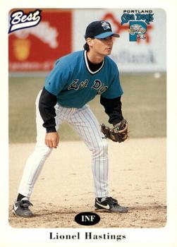 1996 Best Portland Sea Dogs #14 Lionel Hastings Front