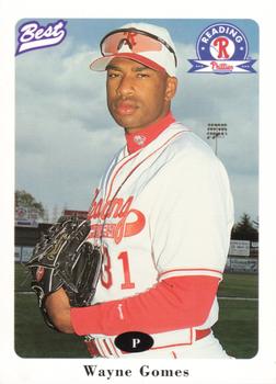 1996 Best Reading Phillies #5 Wayne Gomes Front