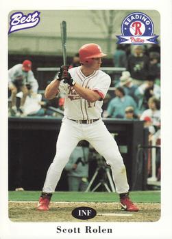 1996 Best Reading Phillies #21 Scott Rolen Front