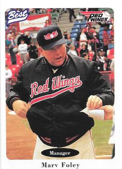 1996 Best Rochester Red Wings #2 Marv Foley Front