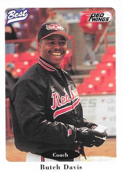 1996 Best Rochester Red Wings #4 Butch Davis Front