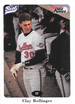 1996 Best Rochester Red Wings #5 Clay Bellinger Front