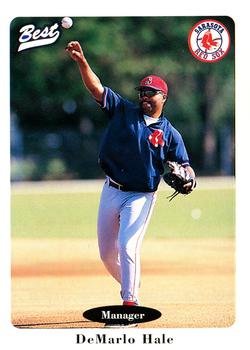 1996 Best Sarasota Red Sox #1 DeMarlo Hale Front
