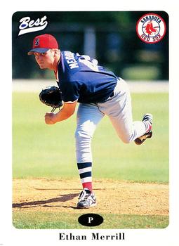 1996 Best Sarasota Red Sox #23 Ethan Merrill Front