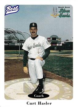 1996 Best South Bend Silver Hawks #2 Curt Hasler Front