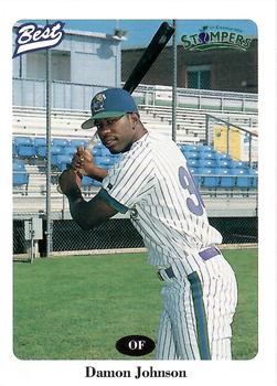 1996 Best St. Catharines Stompers #13 Damon Johnson Front