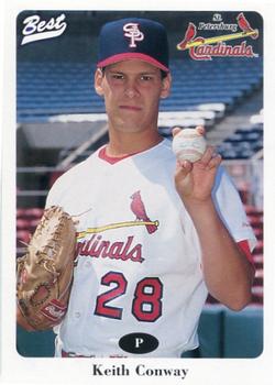 1996 Best St. Petersburg Cardinals #7 Keith Conway Front