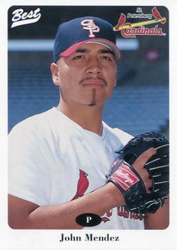 1996 Best St. Petersburg Cardinals #20 John Mendez Front