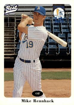 1996 Best Stockton Ports #15 Mike Rennhack Front
