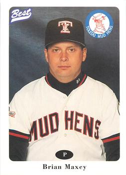 1996 Best Toledo Mud Hens #18 Brian Maxcy Front