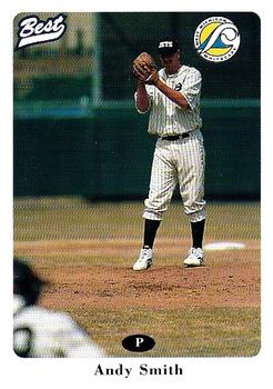 1996 Best West Michigan Whitecaps #25 Andy Smith Front