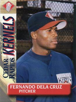 1996 Cedar Rapids Kernels #NNO Fernando De la Cruz Front