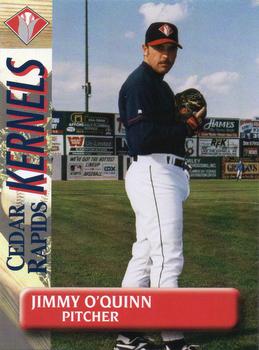 1996 Cedar Rapids Kernels #NNO Jimmy O'Quinn Front