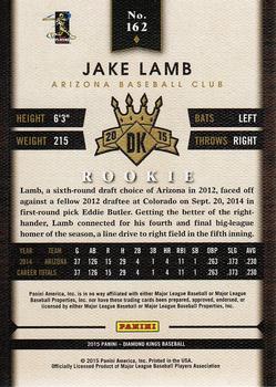 2015 Panini Diamond Kings #162 Jake Lamb Back