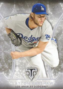 2015 Topps Triple Threads #6 Clayton Kershaw Front