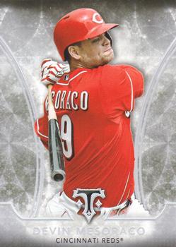 2015 Topps Triple Threads #28 Devin Mesoraco Front