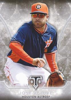 2015 Topps Triple Threads #33 Jose Altuve Front