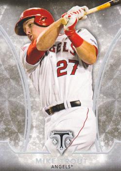 2015 Topps Triple Threads #64 Mike Trout Front